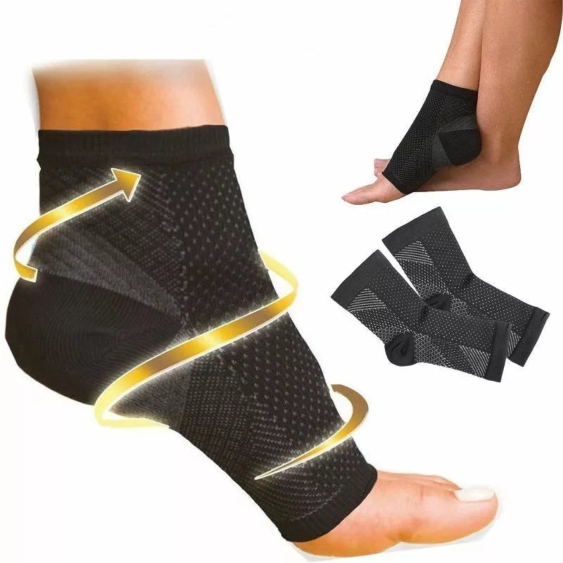 Compression Sleeve Support PLANTAR FASCIITIS Foot Pain Valgus Heel Ankle Socks