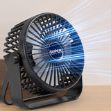 USB Desk Fan Small Mini Personal Cooling Fan for Office Home Table Portable, NEW