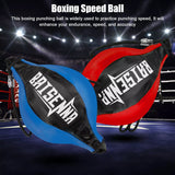 Double End Speed Ball Boxing MMA Focus Punching Dodge Bag Floor to Ceiling Rope