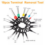 739Pcs Automotive Electrical Connector Pins Kit Terminal Removal Tool Wire Seals